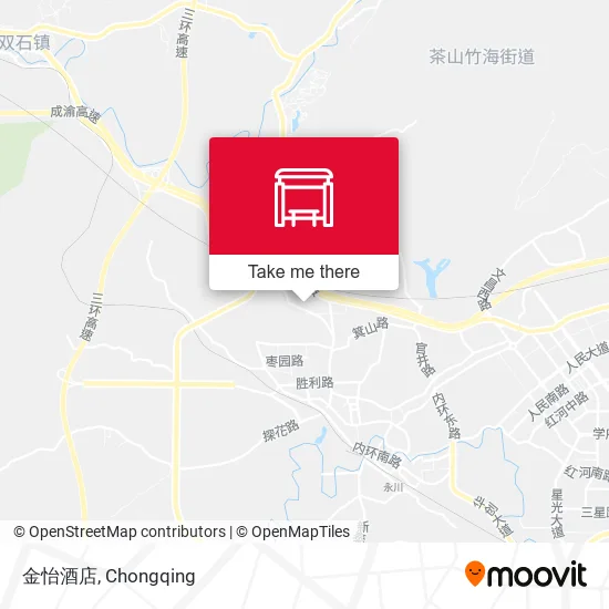 金怡酒店 map