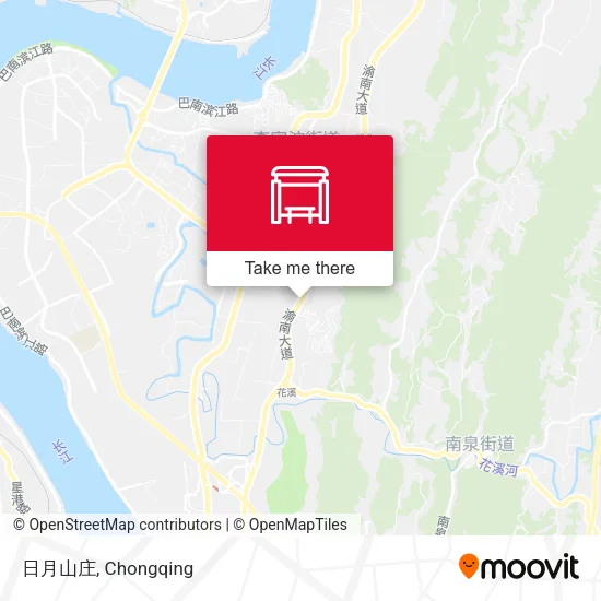 日月山庄 map