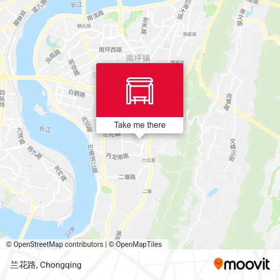 兰花路 map
