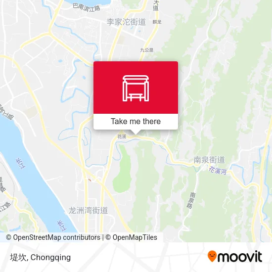 堤坎 map