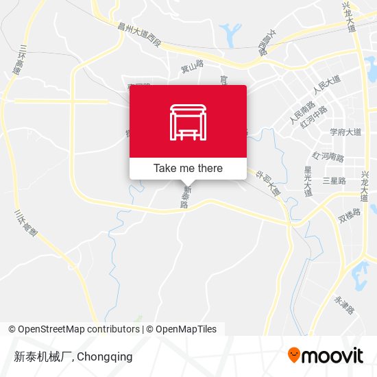 新泰机械厂 map