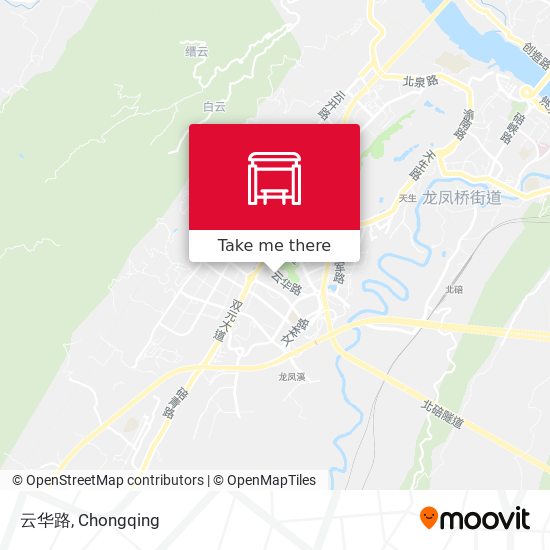 云华路 map