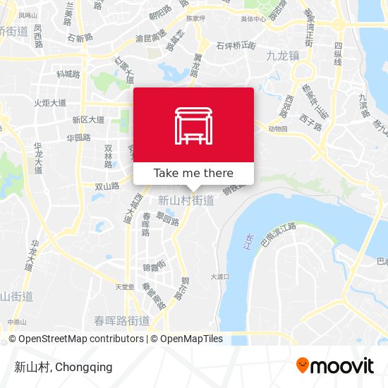 新山村 map