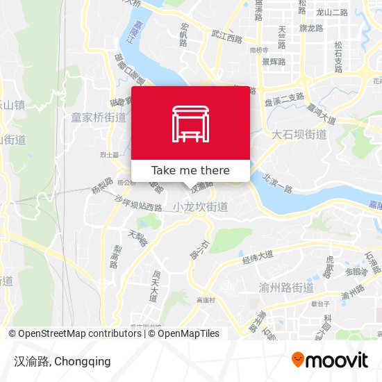 汉渝路 map