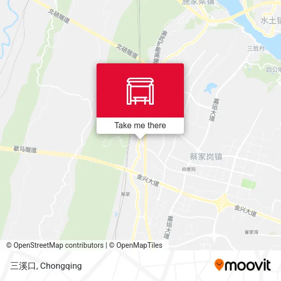 三溪口 map