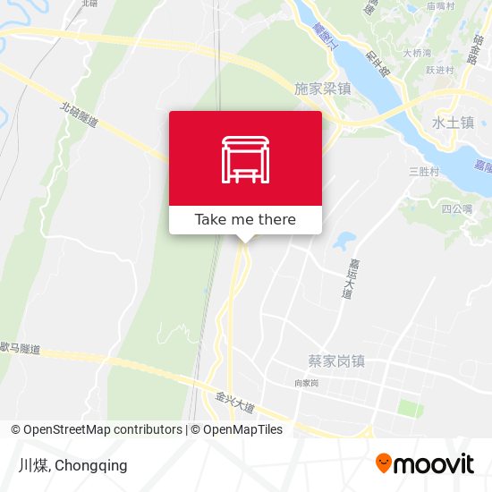 川煤 map