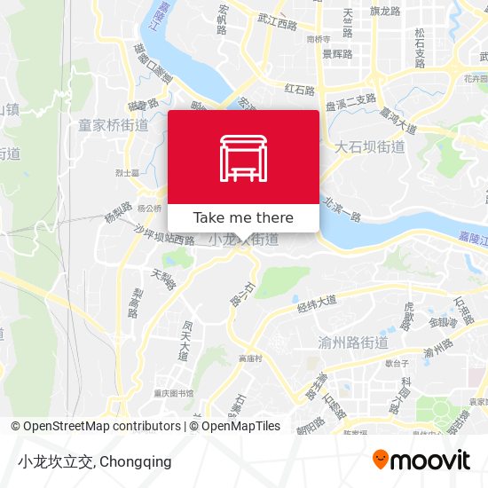 小龙坎立交 map