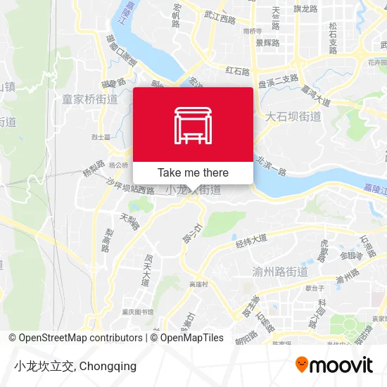 小龙坎立交 map