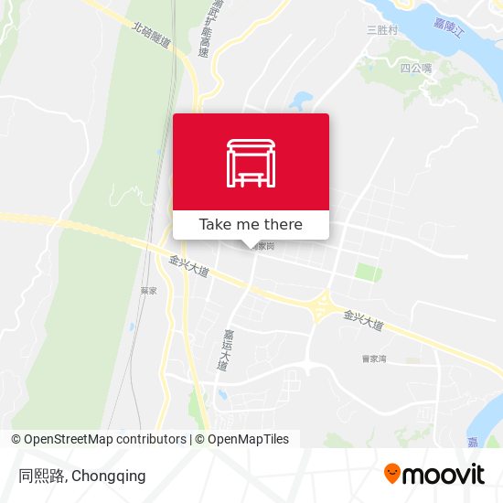 同熙路 map