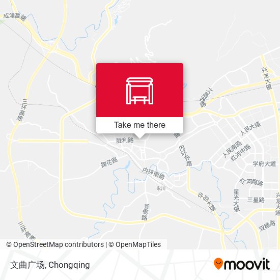 文曲广场 map