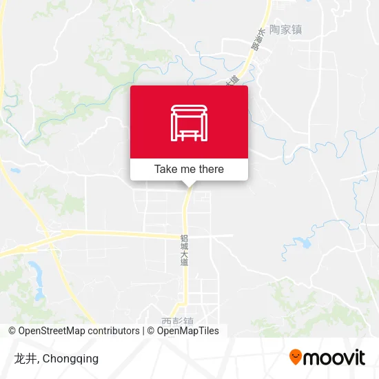 龙井 map