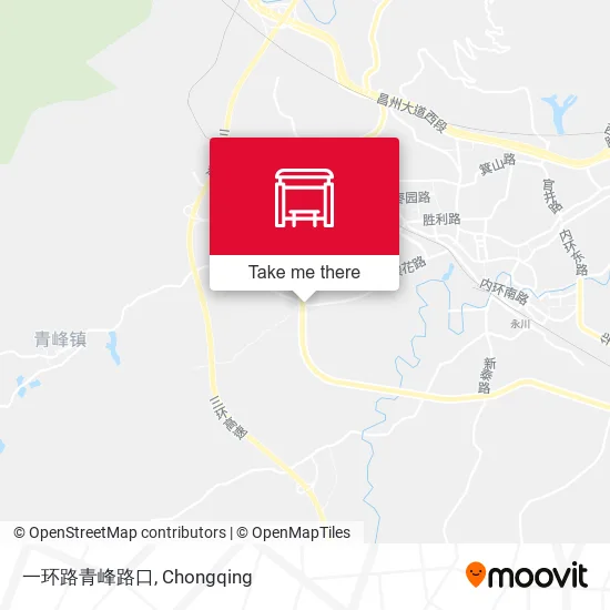 一环路青峰路口 map
