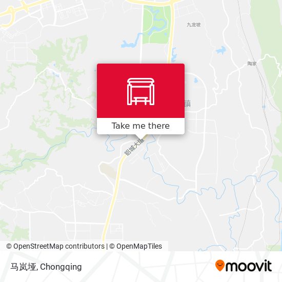 马岚垭 map