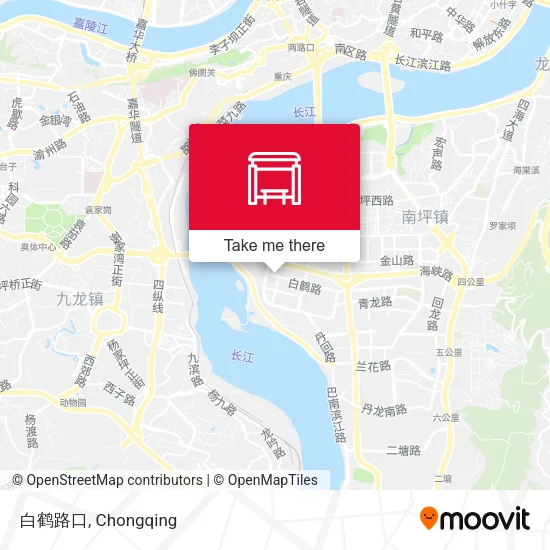 白鹤路口 map