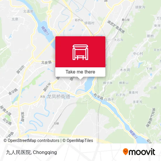 九人民医院 map
