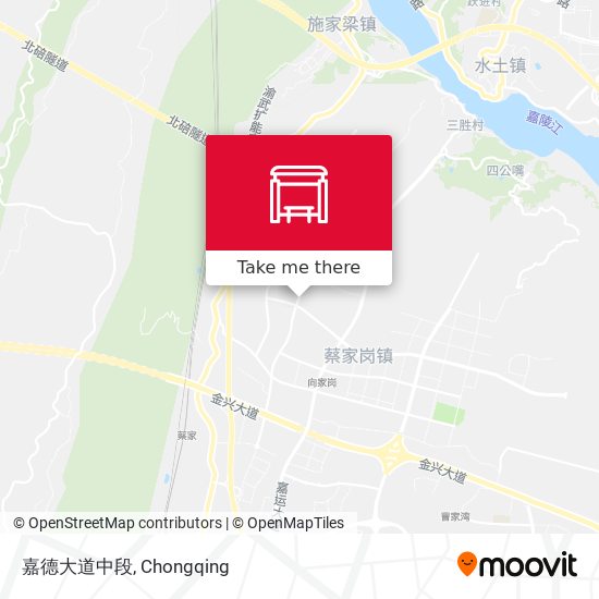 嘉德大道中段 map