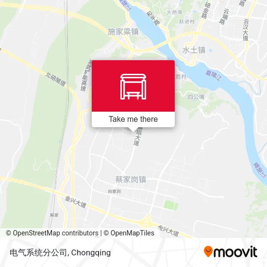电气系统分公司 map