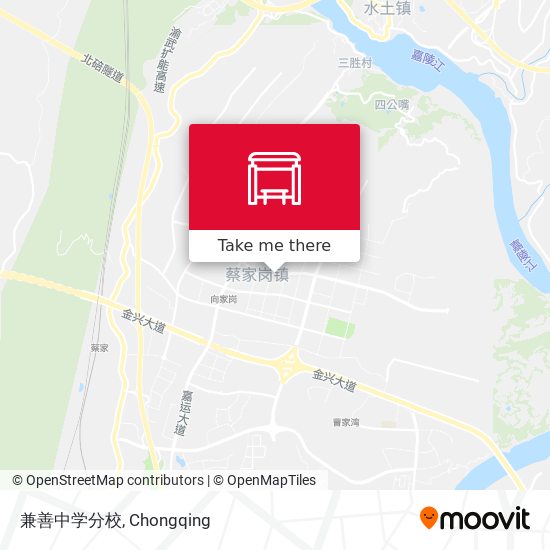 兼善中学分校 map