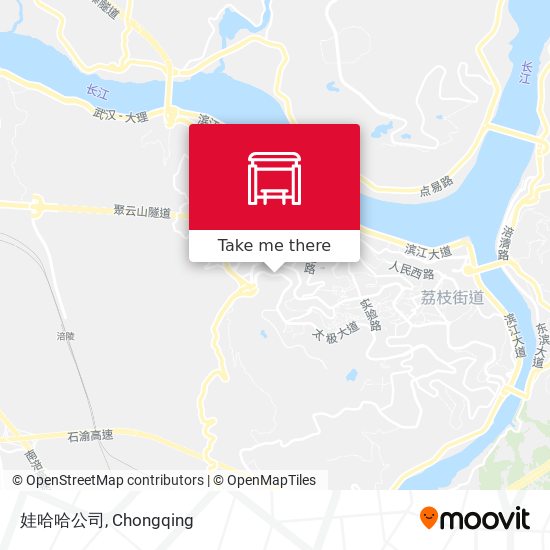 娃哈哈公司 map