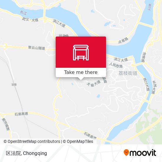 区法院 map