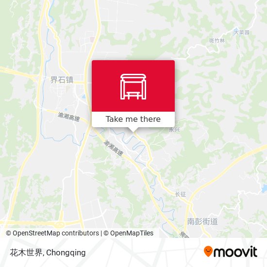 花木世界 map
