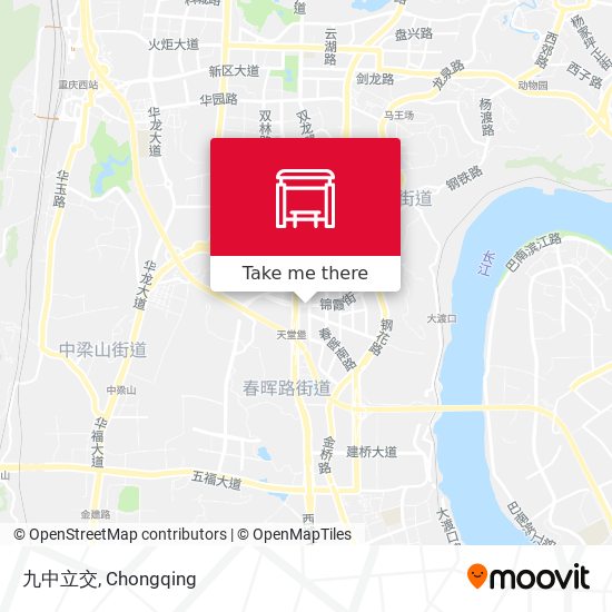 九中立交 map