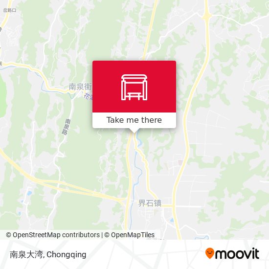 南泉大湾 map