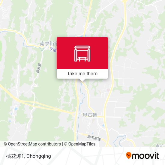 桃花滩1 map