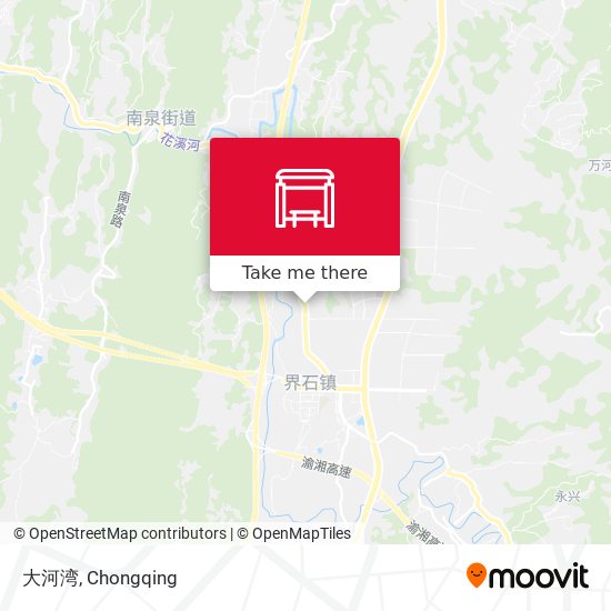 大河湾 map