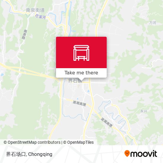 界石场口 map