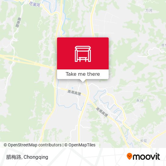 腊梅路 map