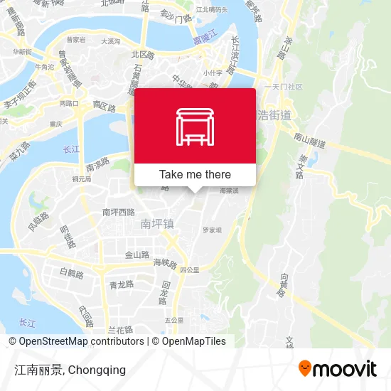 江南丽景 map