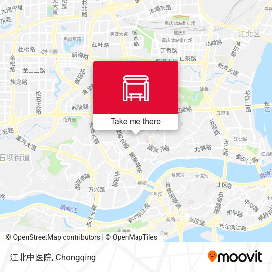 江北中医院 map