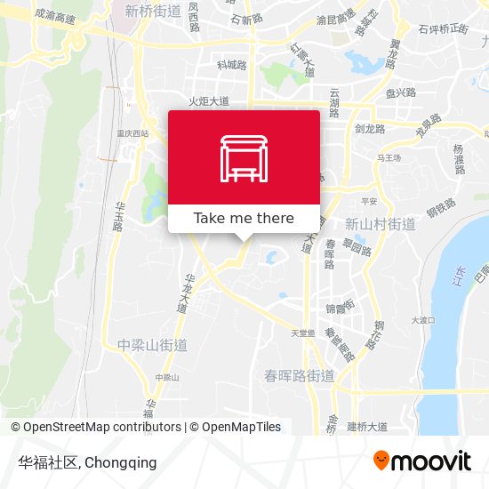 华福社区 map