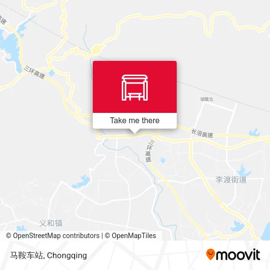 马鞍车站 map