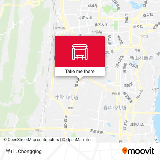 半山 map