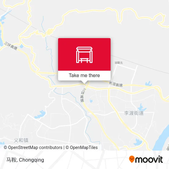 马鞍 map