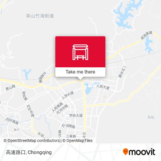 高速路口 map