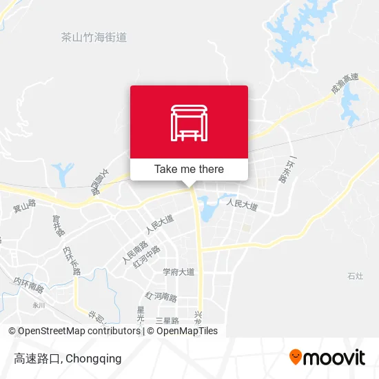 高速路口 map