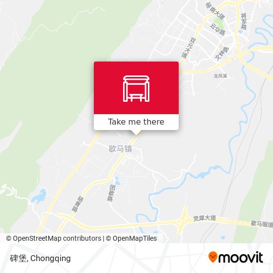 碑堡 map