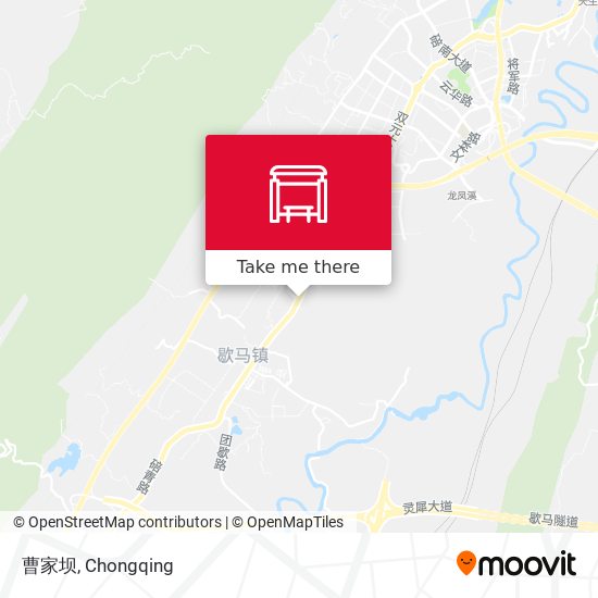 曹家坝 map