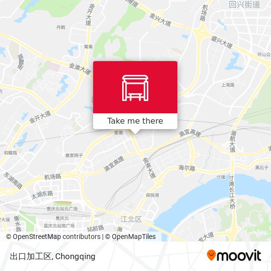 出口加工区 map