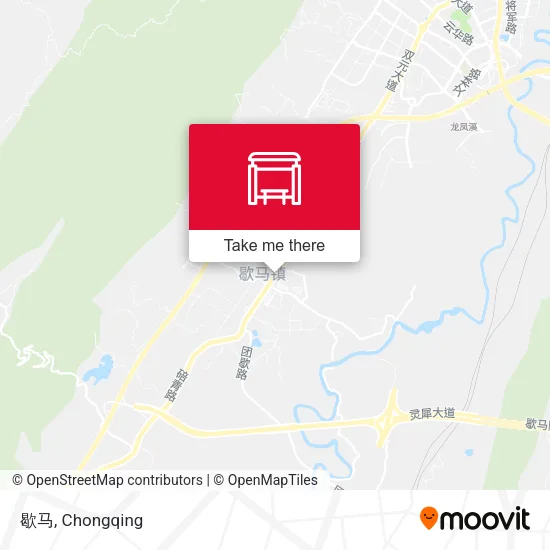 歇马 map