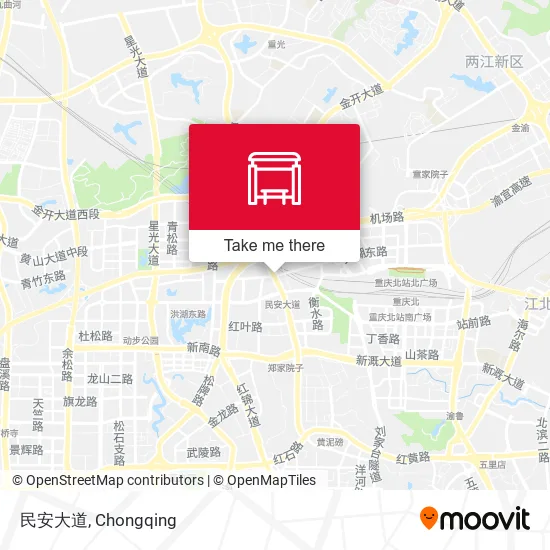民安大道 map