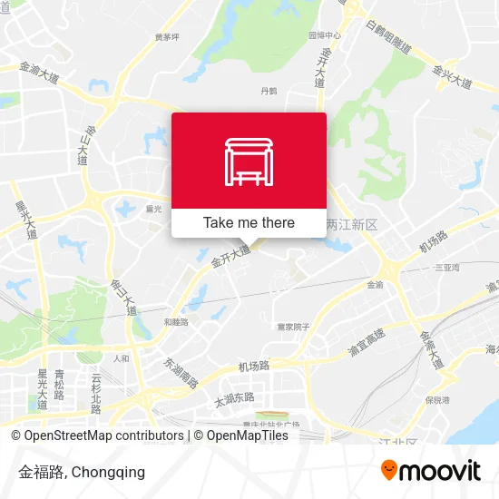 金福路 map