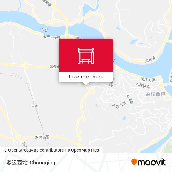 客运西站 map