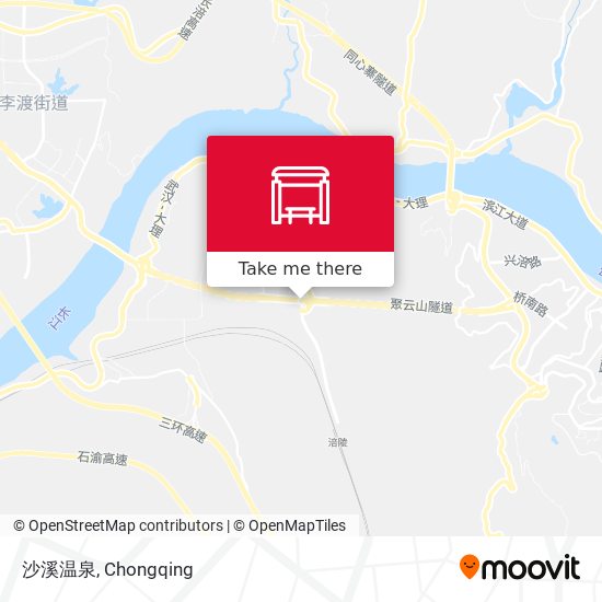 沙溪温泉 map