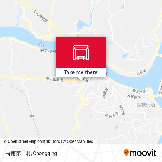 桥南第一村 map