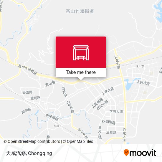 天威汽修 map