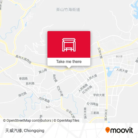天威汽修 map